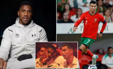 Anthony Joshua zbulon këshillën e rëndësishme që ia dha Ronaldo para meçit ndaj Dubois