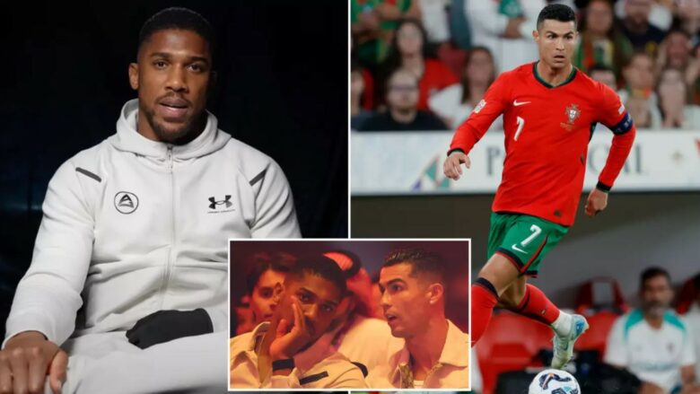 Anthony Joshua zbulon këshillën e rëndësishme që ia dha Ronaldo para meçit ndaj Dubois