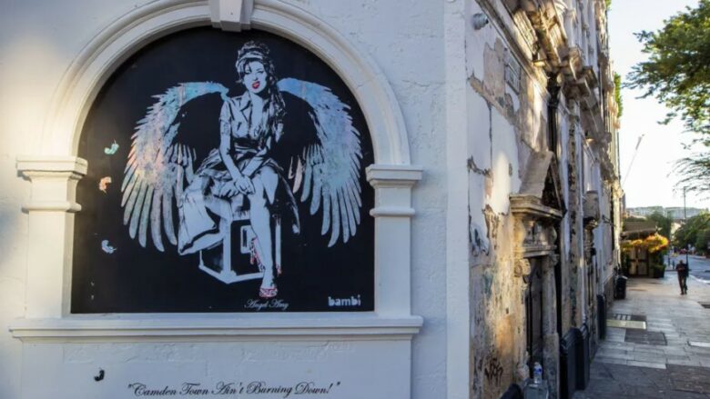 Zbulohet një art rrugor për Amy Winehouse në Camden