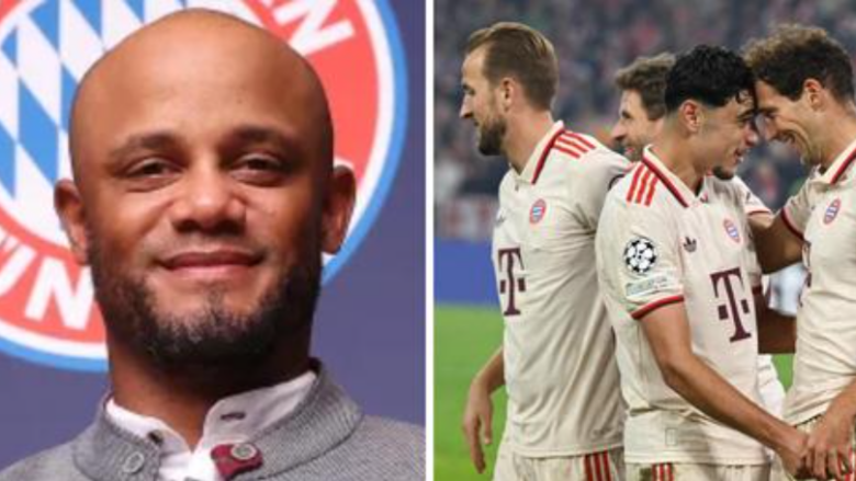 Vincent Kompany i lejon yjet e Bayern Munichut të “shfrenohen” paksa në këtë fundjavë