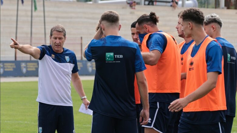 Kosova bëri edhe sot stërvitje të lehtë dhe motivim maksimal para përballjes me Rumaninë