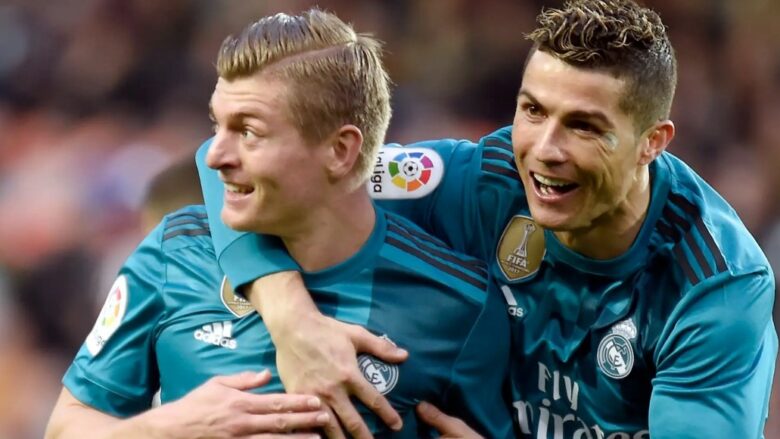 Kroos bëhet viral në internet me postimin e tij pasi Ronaldo shënoi golin e 900-të në karrierë