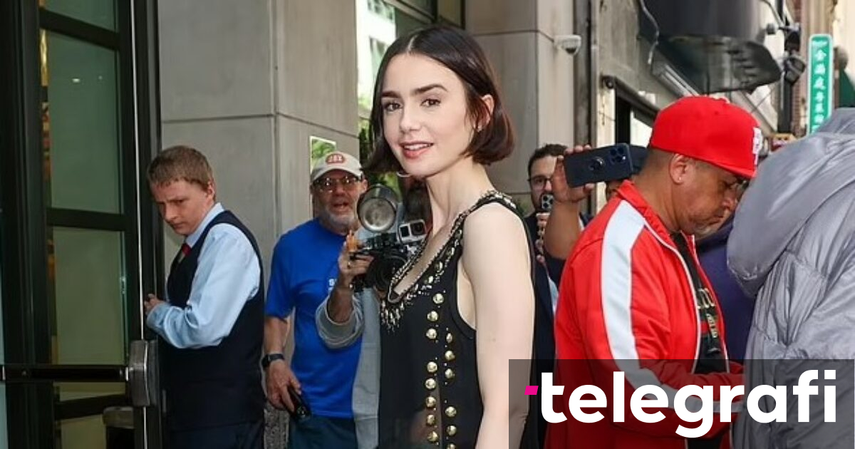 Lily Collins shfaqet me një stil të veçantë gjatë një daljeje në New York