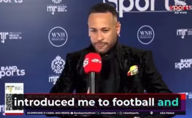 “Ka vuajtur shumë gjatë gjithë jetës së tij” – Neymar zgjedh fituesin e tij për Topin e Artë