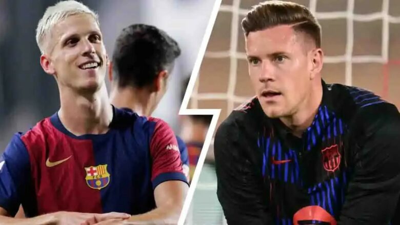 Barcelona do të regjistrojë Olmon dhe Szczesnyn në La Liga pas lëndimit të Ter Stegen