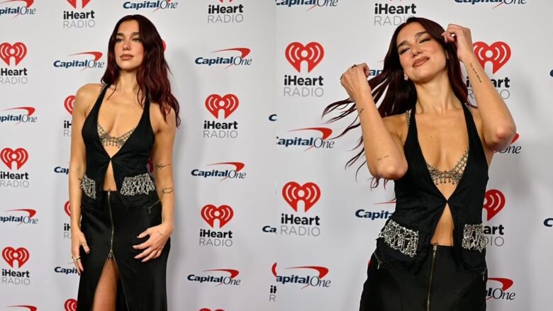 Dua Lipa mahnit me dukjen e saj, teksa i bashkohet Gwen Stefanit dhe Camila Cabellos në “iHeartRadio 2024”