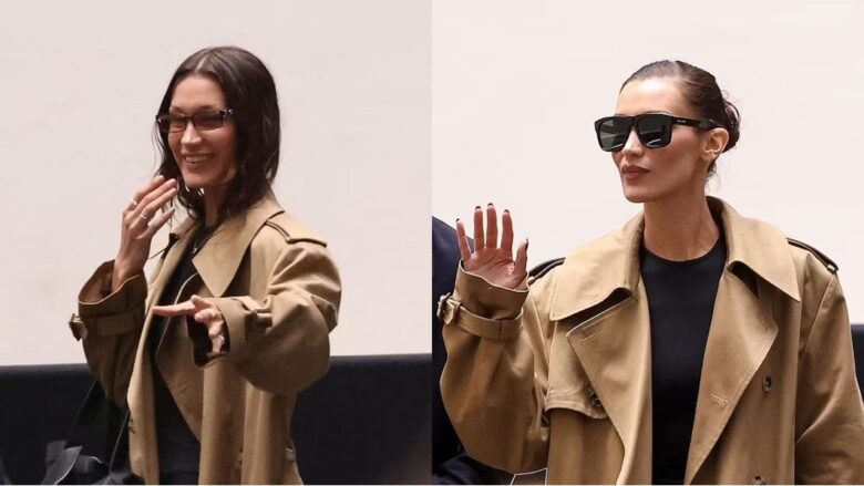 Bella Hadid bën një shfaqje elegante, përpara Javës së Modës në Paris