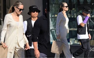 Djali i Angelina Jolie, Pax tregon lëndimet teksa shihet për herë të parë që nga përplasja e tmerrshme