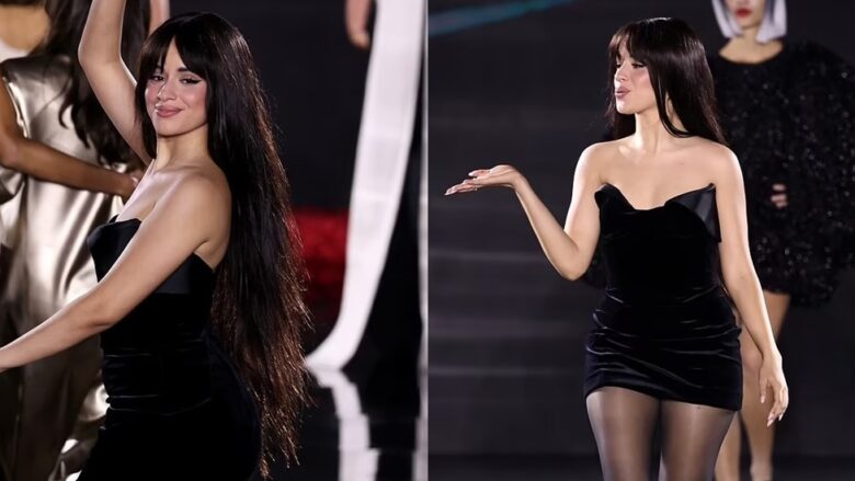 Camila Cabello merr pjesë në shfaqjen e ‘L’Oreal’ me një fustan elegant të zi