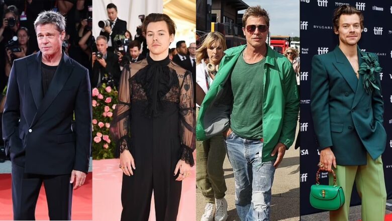 A po merr Brad Pitt këshilla të modës nga Harry Styles?