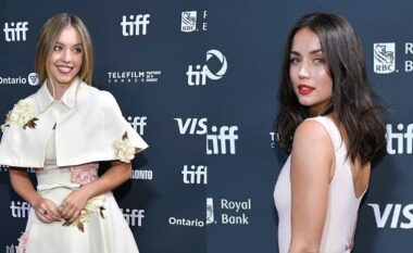 Sydney Sweeney  dhe Ana de Armas shkëlqejnë plot elegancë në premierën e filmit të tyre “Eden”