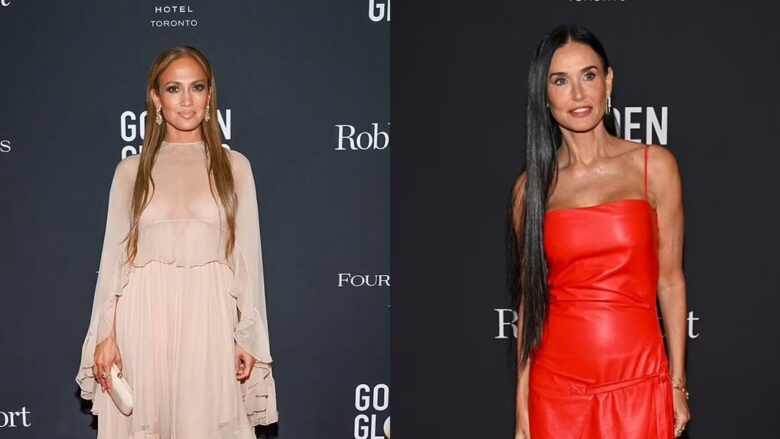 Jennifer Lopez dhe Demi Moore i bashkohen Festivalit të Filmit në Toronto me një dukje elegante