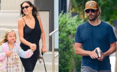 Irina Shayk shfaqet së bashku me vajzën e saj në New York, ndërsa ish-i i saj Bradley Cooper shihet në një shëtitje solo