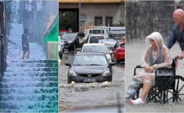 Një stuhi shiu e shoqëruar me bubullima ka goditur Dalmacinë, Dubrovniku më i godituri – banorëve u kërkohet të mos dalin nga shtëpitë