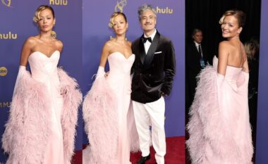 Elegante dhe e mrekullueshme, Rita Ora shkëlqen në “Emmy Awards”