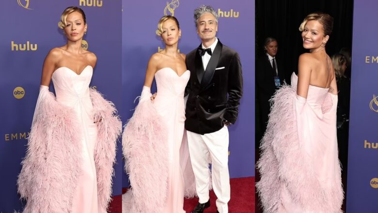 Elegante dhe e mrekullueshme, Rita Ora shkëlqen në “Emmy Awards”