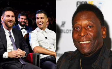 Pele dha përgjigjen perfekte kur iu kërkua të zgjedhë mes Messit dhe Ronaldos