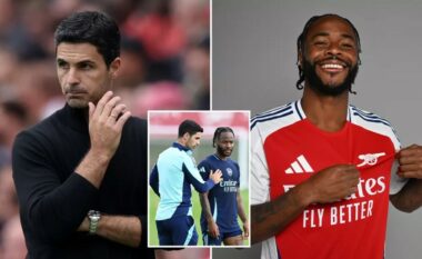 Arsenali konsideroi lëvizjen surprizë për yllin e Ligës Premier para se të nënshkruante me Sterling