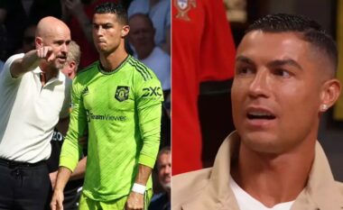 Zbulohet arsyeja qesharake që çoi deri tek prishja e raporteve mes Ronaldos dhe Ten Hagut