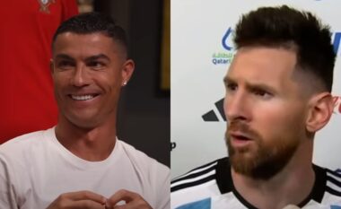 “Çfarë shikon?”, Ronaldo përsërit frazën e famshme të Messit – videoja bëhet virale në rrjetet sociale