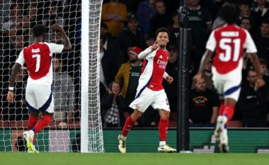 Arsenali kalon tutje në Carabao Cup me fitoren e thellë ndaj Boltonit