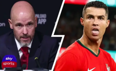 Ten Hag tenton ‘goditje nën brez’ ndaj Ronaldos pas kritikave të portugezit