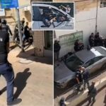 Theri me thikë gjashtë kalimtar rasti, policia izraelite qëllon dhe arreston sulmuesin