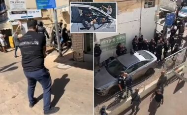 Theri me thikë gjashtë kalimtar rasti, policia izraelite qëllon dhe arreston sulmuesin