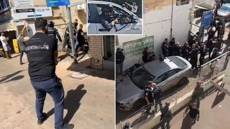 Theri me thikë gjashtë kalimtar rasti, policia izraelite qëllon dhe arreston sulmuesin