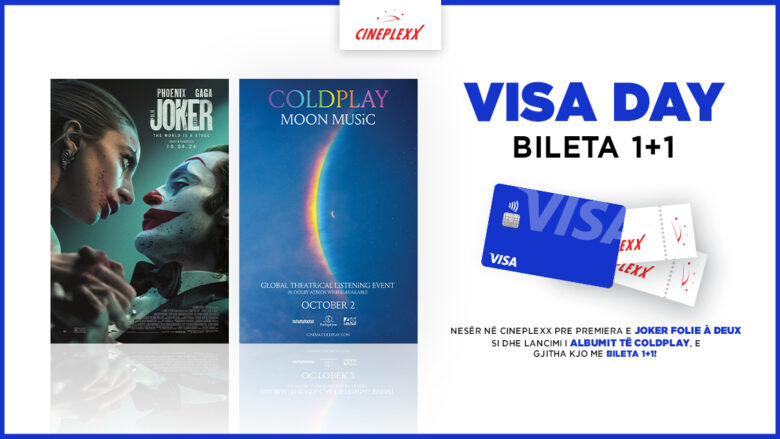 Nesër në Cineplexx Pre premiera e Joker Folie à Deux si dhe lancimi i albumit të Coldplay, e gjitha kjo me bileta 1+1!