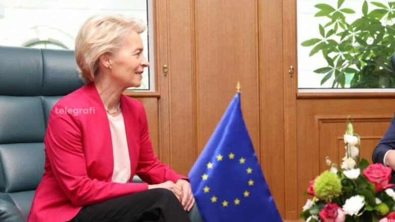 Von der Leyen: Mund të mbështeteni tek ne, por duhet të zbatohen ndryshimet kushtetuese që Maqedonia e Veriut ka pranuar t’i bëjë