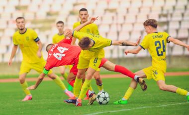 2 Korriku fiton edhe ndeshjen e kthimit ndaj Bylysit, kalon në rrethin tjetër të UEFA Youth League