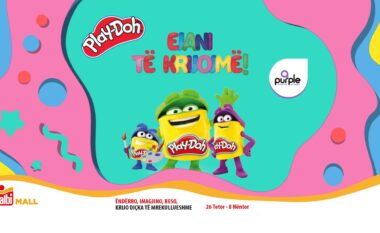 PLAY DOH Aventurat në Albi Mall: Argëtim, kreativitet dhe momente të paharrueshme për fëmijët