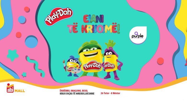 PLAY DOH Aventurat në Albi Mall: Argëtim, kreativitet dhe momente të paharrueshme për fëmijët