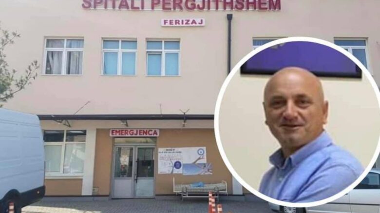 Ish drejtori i Spitalit të Ferizajt Halit Gerbeshi, kritikon institucionet për mos shqyrtim të gjetjeve për “keqpërdorime” brenda institucionit