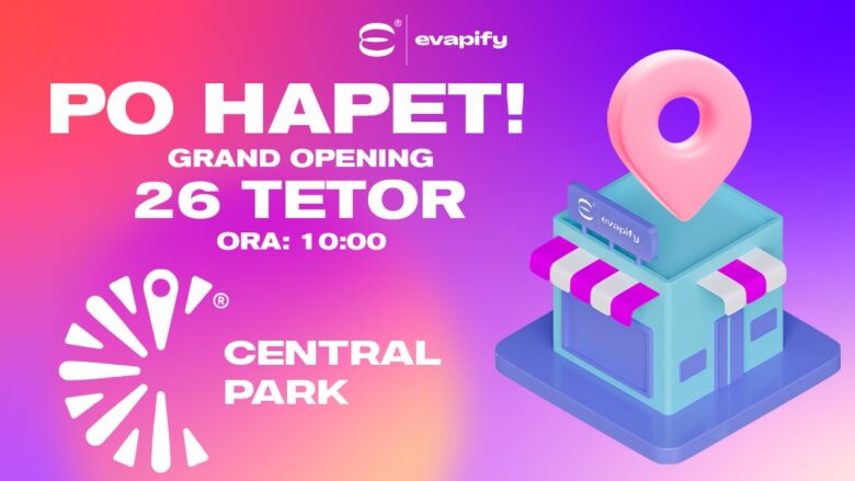 Evapify zbarkon në Central Park, Fushë Kosovë