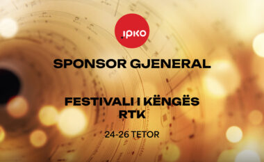 IPKO përkrahë kulturën si sponsor gjeneral i Festivalit të Këngës në RTK