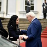 Raportet Kosovë-Gjermani, procesi i Berlinit e integrimi evropian, Osmani takon presidentin gjerman