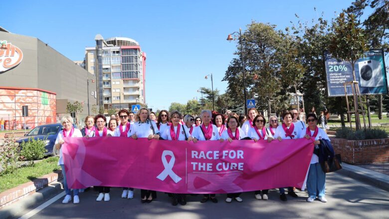 Me marshin “Race for Cure” shënohet fillimi i muajit të ndërgjegjësimit ndaj kancerit të gjirit në Gjakovë