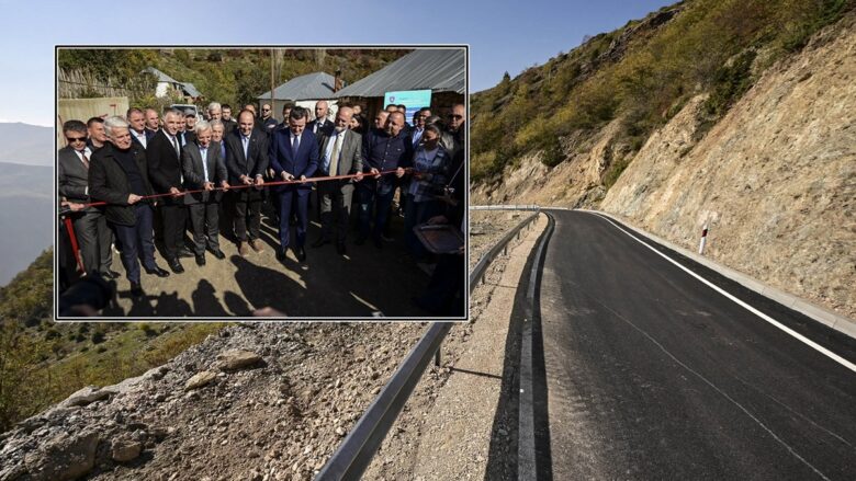 Kurti merr pjesës në përurimin e rrugës Kërstec-Pakishtë-Zapod