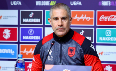 “Vetëm fitorja na bën punë” – Sylvinho flet para duelit me Gjeorgjinë