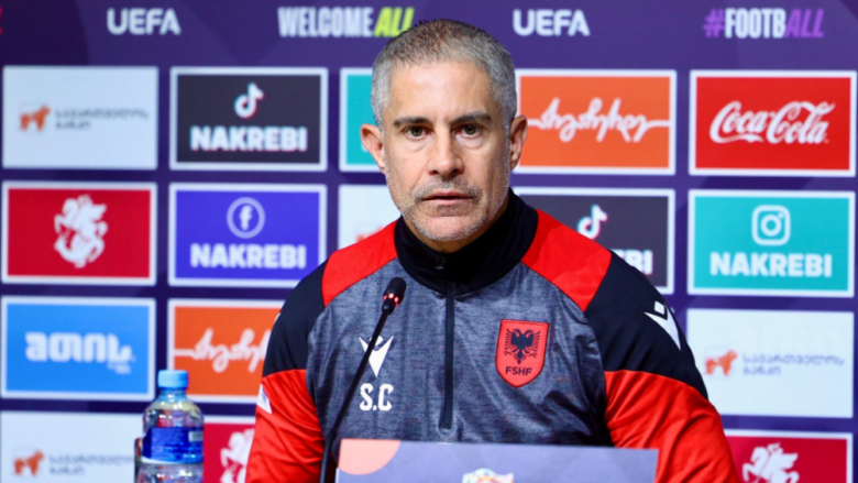 “Vetëm fitorja na bën punë” – Sylvinho flet para duelit me Gjeorgjinë