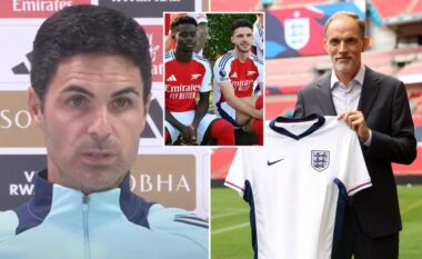 Mikel Arteta zbulon si reaguan lojtarët anglezë të Arsenalit ndaj emërimit të Tuchel në krye të kombëtares