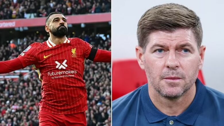 Gerrard ka një lutje për Salah, pasi egjiptianit i skadon kontrata në verë me Liverpoolin