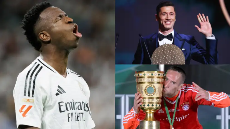 ‘Grabitjet’ më të mëdha të Topit të Artë: Vinicius, Lewandowski, Henry e disa lojtarët që nuk e morën atë që meritonin