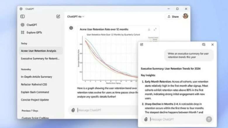 ChatGPT tani ka një aplikacion për Windows