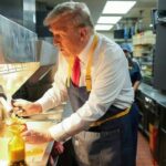 Trump shërbeu patate të skuqura në McDonald's - 