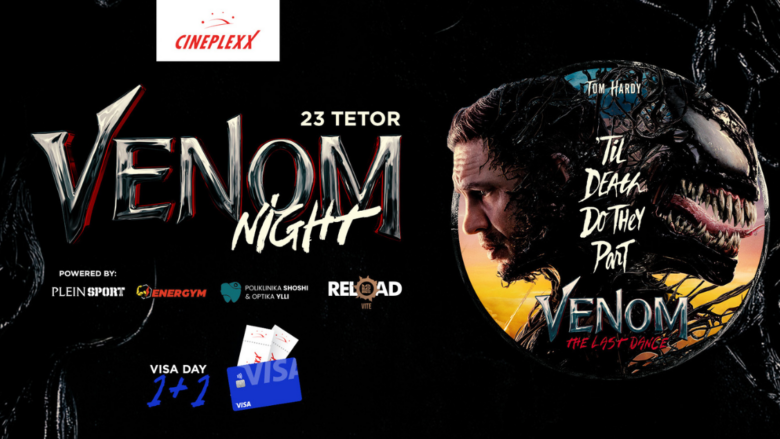 Cineplexx sjellë filmin “Venom: The last dance” me një super premierë dy ditë para premierës botërore!