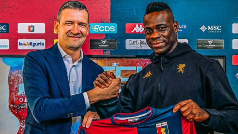 Zyrtare: Balotelli kthehet në Serie A, nënshkruan për Genoan