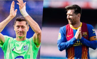 Lewandowski arrin një rekord në La Liga, vetëm Messi e bënte këtë